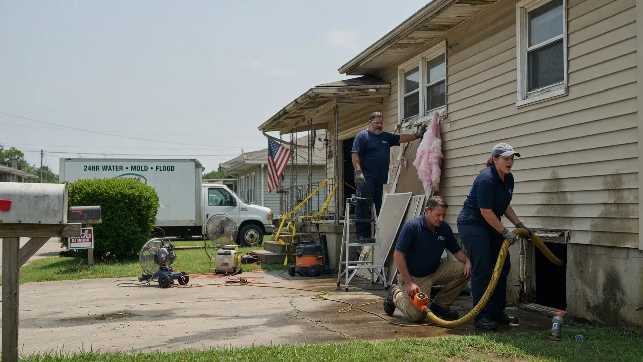 Water Damage Repair in Ackerly, TX near me
